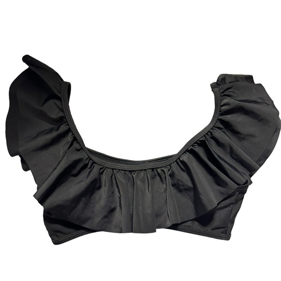Express Ruffle Swim Top Size Small - Picture 1 of 6